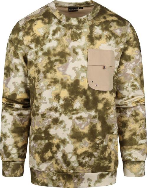 Napapijri Sweater Groen maat Maat 48/50 (M) Heren, Kleding | Heren, Truien en Vesten, Nieuw, Maat 48/50 (M), Verzenden