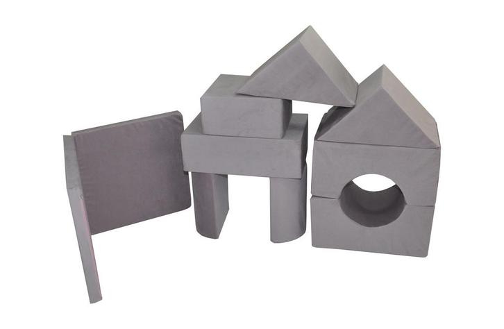 Foam blokken - soft play - ITAKA - 9 delig - lila, Kinderen en Baby's, Speelgoed | Educatief en Creatief, Nieuw, Ophalen of Verzenden