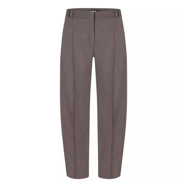 Cambio • bruine pantalon Emilie track • 36, Kleding | Dames, Broeken en Pantalons, Bruin, Nieuw, Maat 36 (S), Verzenden