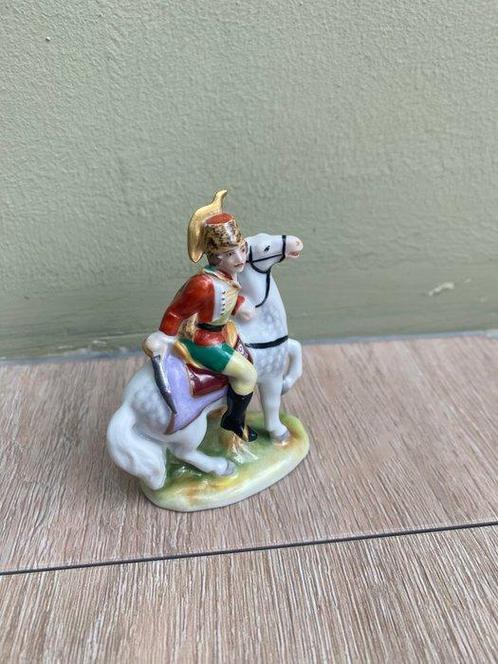 Aelteste Volkstedter - Militaire miniatuur beeldjes -, Antiek en Kunst, Antiek | Glaswerk en Kristal