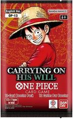 One Piece Carrying on his Will OP13 Booster, Verzamelen, Ophalen of Verzenden, Nieuw