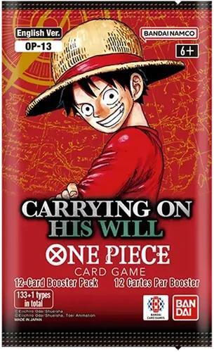 One Piece Carrying on his Will OP13 Booster, Verzamelen, Film en Tv, Ophalen of Verzenden