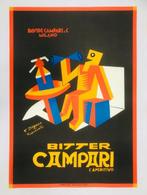 Fortunato Depero - Bitter Campari (linen backed on canvas) -, Antiek en Kunst, Kunst | Tekeningen en Fotografie