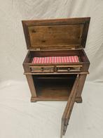 Kast - Zeldzame Laat Victoriaanse Gereedschapskist /