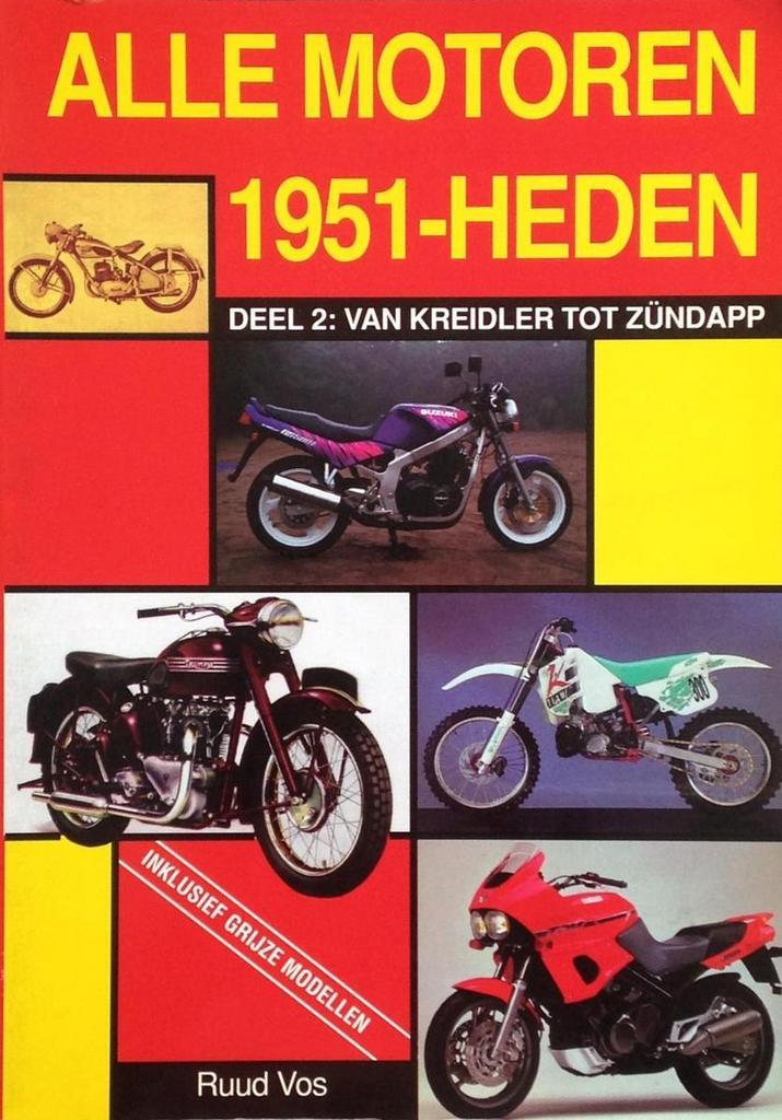 ALLE MOTOREN 1951-HEDEN DEEL 2 VAN KTM TOT ZÜNDAPP R. Vos, Boeken, Hobby en Vrije tijd, Gelezen, Verzenden