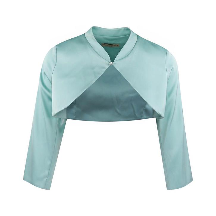 Rinascimento • satijnen bolero • M, Kleding | Dames, Truien en Vesten, Groen, Nieuw, Maat 38/40 (M), Verzenden
