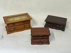 Boîte à bijoux (3) - Bois - petits coffrets de rangement, Antiquités & Art