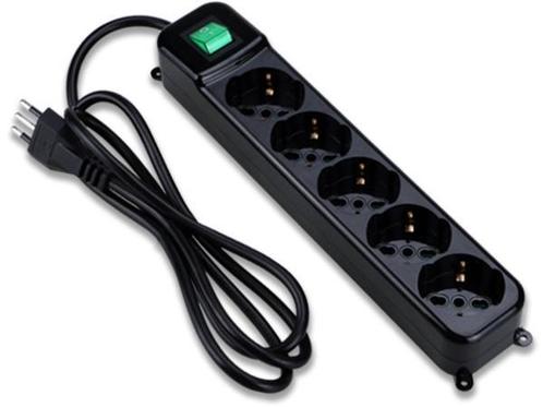 Veiling - Tecnoware FMP5IIG power uitbreiding 1,5 m 5 AC-uit, Doe-het-zelf en Bouw, Elektriciteit en Kabels