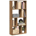 vidaXL Boekenkast 60x20x120 cm bewerkt hout artisanaal, Verzenden, Nieuw