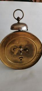 Horloge - Tôle - Laiton - Verre - 1940-1950 - Grande horloge