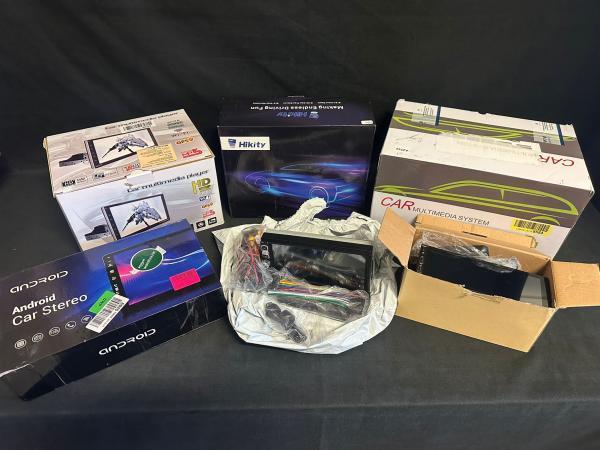 Veiling - Mixpartij Autoradios afkomstig van Amazon (6 stuk, Auto diversen, Autoradio's