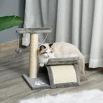 Krabpaal - Cat Tree Play Tree - met krabplank - lichtgrijs, Dieren en Toebehoren, Ophalen of Verzenden, Nieuw