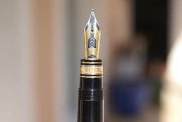 Omas - TRES RARE parure stylos (plume 18 kts+porte-mines)