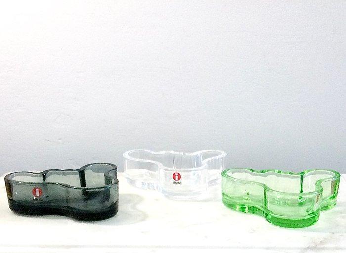 Iittala - Alvar Aalto - Vaas (3) - SAVOY - Glas, Antiek en Kunst, Antiek | Meubels | Stoelen en Sofa's