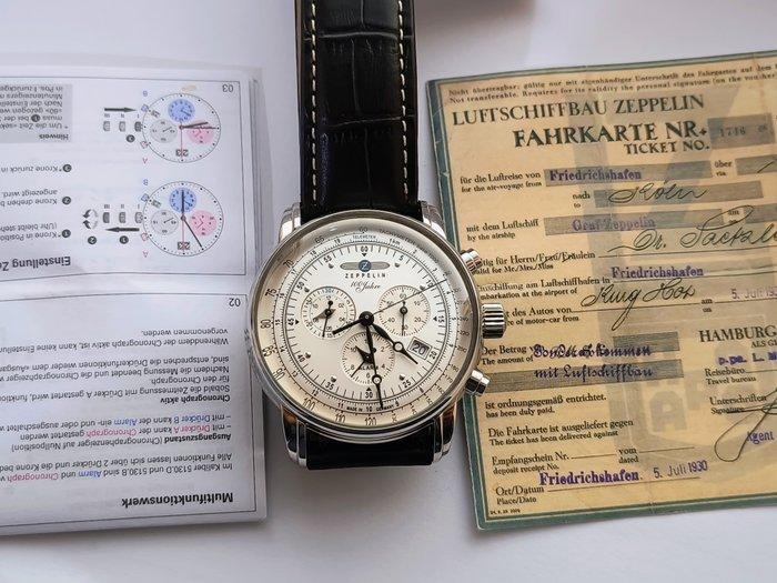 Zeppelin - 7680-1 – 100 Years Edition – Alarm Chronograph -, Bijoux, Sacs & Beauté, Montres | Hommes