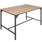Eettafel Belfast industrieel 120x75x75cm - Industrieel licht