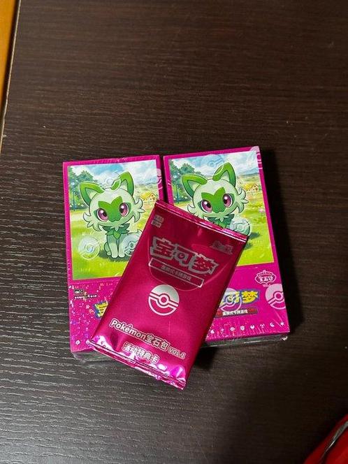 Pokémon - 2 Booster box - Sprigatito, Hobby en Vrije tijd, Verzamelkaartspellen | Pokémon