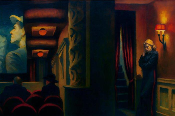 Le Yack - Silent Curtain - Hand signed, Antiek en Kunst, Kunst | Schilderijen | Modern
