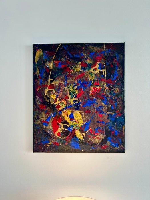 Vanessa GERAUD - Hologram, Antiek en Kunst, Kunst | Schilderijen | Modern