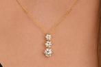 Collier - 14 carats Or jaune - 2.36ct. tw. Diamant (Cultivé, Nieuw