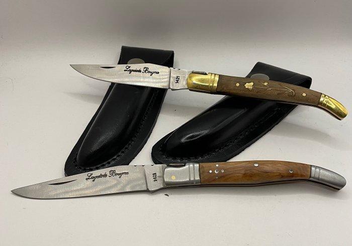 Laguiole - Bougna - Tafelmes (2) - Laguiole zakmessen of, Antiek en Kunst, Antiek | Keukengerei