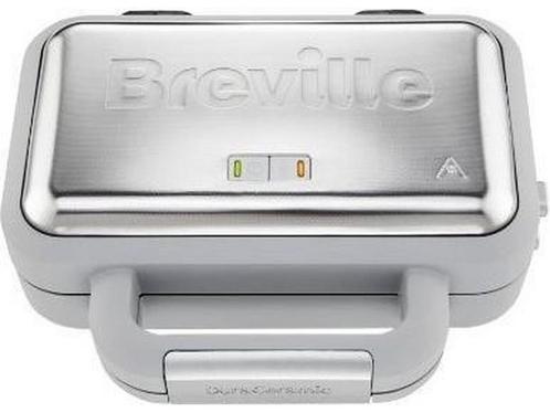Breville DuraCeramic Wafel-ijzer - Uitneembare Bakplaten, Huis en Inrichting, Woonaccessoires | Overige, Zo goed als nieuw, Verzenden
