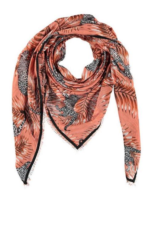 Sarlini sjaal met dierenprint brique (Sjaals, Mooi & Gezond), Vêtements | Femmes, Bonnets, Écharpes & Gants, Envoi