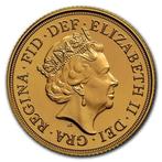 Verenigd Koninkrijk. British Gold Sovereign Queen Elizabeth, Postzegels en Munten