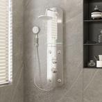 vidaXL Panneau de douche 25x43x110 cm Argenté, Bricolage & Construction, Sanitaire, Verzenden, Neuf