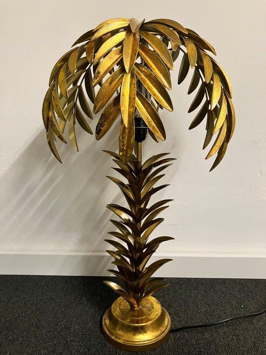 Tafellamp - Metaal - Palmboom lamp goud 73cm H, Antiek en Kunst, Antiek | Verlichting