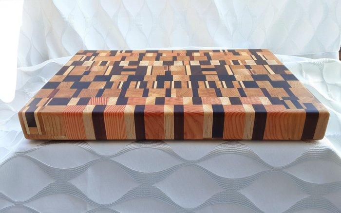 Dienblad - Hout - Ambachtelijke snijplank, Antiquités & Art, Antiquités | Ustensiles de cuisine