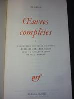 [Pléiade] Platon - Oeuvres complètes - Tome I & II -