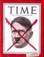 Cover Time Magazine1945 met Adolf Hitler (lijst optie), Verzamelen, Militaria | Tweede Wereldoorlog, Verzenden, Foto of Poster
