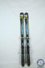 Refurbished - Ski - Salomon Powerline X Kart Blue - 162, Sport en Fitness, 160 tot 180 cm, Gebruikt, Salomon, Ophalen of Verzenden