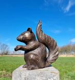 Beeldje - A lifelike bronze squirrel - Brons, Antiek en Kunst