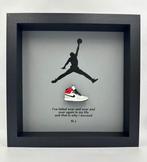 Lijst- Framed Sneaker Air Jordan 1 Retro High Smoke Grey  -