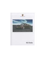 2008 PORSCHE 911 TURBO HARDCOVER BROCHURE DUITS, Nieuw, Ophalen of Verzenden