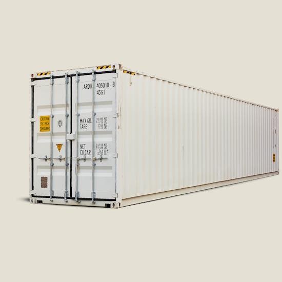 Nieuwe 40ft High Cube Container Kopen | CARU Containers, Articles professionnels, Machines & Construction | Abris de chantier & Conteneurs