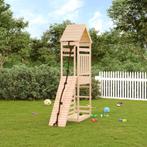 vidaXL Speelhuis met klimwand massief grenenhout, Kinderen en Baby's, Verzenden, Nieuw