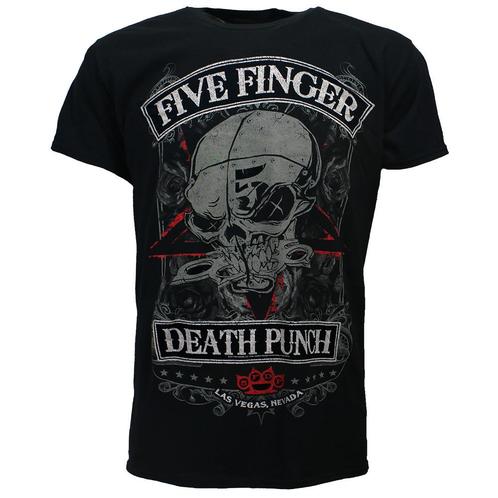 Five Finger Death Punch Wicked T-Shirt Zwart - Officiële, Kleding | Heren, T-shirts