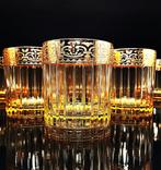 Artemisia - Whiskyglas (6) - Kristal, oro 24kt, Antiek en Kunst