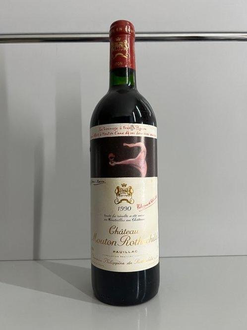 1990 Château Mouton Rothschild - Pauillac 1er Grand Cru, Verzamelen, Wijnen