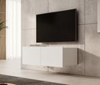 Meubella TV-Meubel Calabas wit 100 cm hangend, Nieuw, Overige materialen, Minder dan 100 cm, 25 tot 50 cm