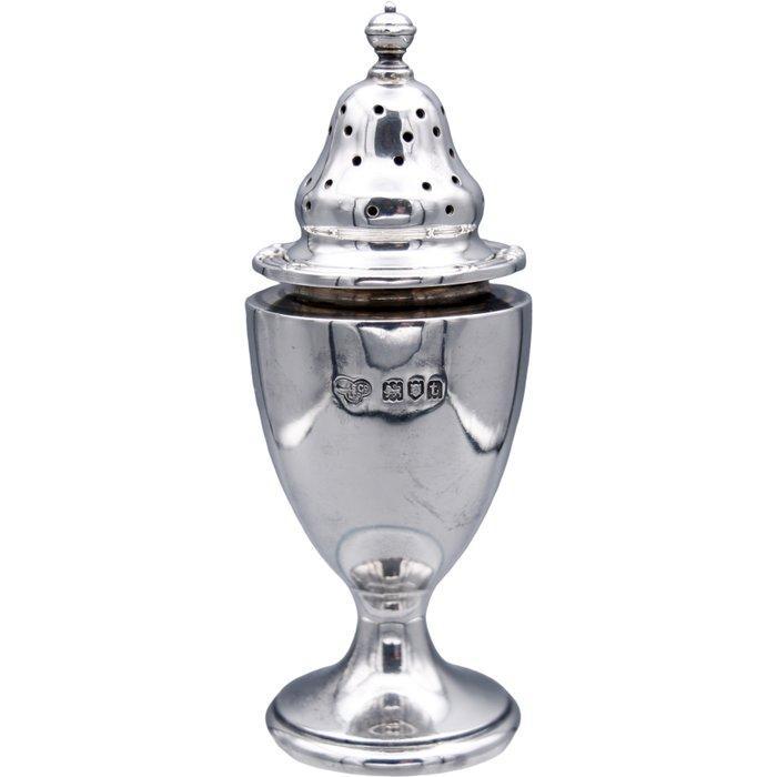 Goldsmiths and Silversmiths Company - Salière - pimentero, Antiquités & Art, Antiquités | Argent & Or