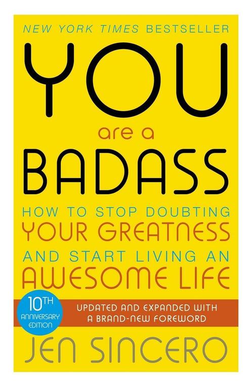 You Are a Badass 9781473649521 Jen Sincero, Boeken, Overige Boeken, Zo goed als nieuw, Verzenden
