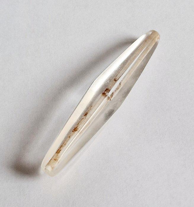 Oud Tibetaans of Nepalese Kristal Kralen talisman borstplaat, Antiek en Kunst, Antiek | Overige Antiek