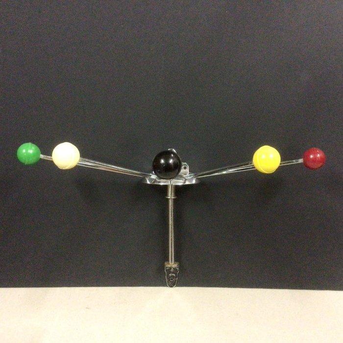 Serjac - Kapstok - Gechromateerd metaal met, Antiek en Kunst, Kunst | Designobjecten