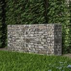 vidaXL Gabion mand 200x50x100 cm gegalvaniseerd staal, Tuin en Terras, Tuinhekken en Hekwerk, Verzenden, Nieuw