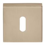 Sleutelplaatje BASICS BSQN53 PVD licht brons, Nieuw, Overige materialen, Klink of Kruk