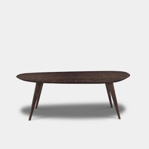 Tafel organisch eikenhout - Hout Onderstel - Dear Brown, Huis en Inrichting, Tafels | Eettafels